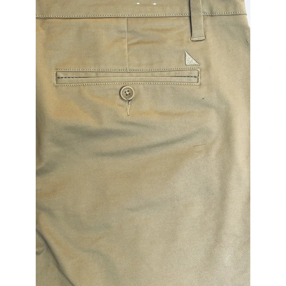 Untuckit‎ Mens Chino Pants Size 38x32 St. Clair Straight Leg Tan Cotton Blend